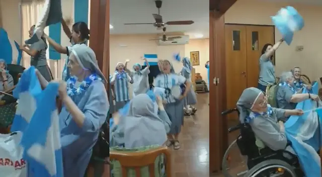 Con chicharras, banderolas, y platillos improvisados las hermanas celebraban el triunfo de su selección. Con chicharras, banderolas, y platillos improvisados las hermanas celebraban el triunfo de su selección.
