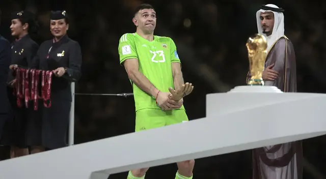 El Dibu Martínez atajó todos los partidos del Mundial Qatar 2022.