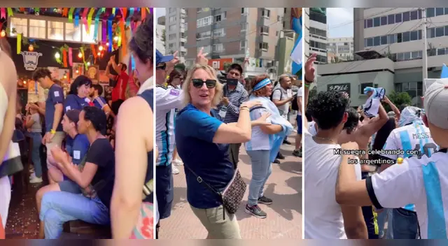 Ciudadana francesa festeja triunfo de Argentina en el Mundial y deja boquiabiertos a usuarios de TikTok
