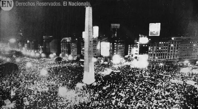 La obtención de su primera Copa del Mundo en el 78 dio inicio a una popular tradición. | Fuente: El Nacional. La obtención de su primera Copa del Mundo en el 78 dio inicio a una popular tradición. | Fuente: El Nacional.