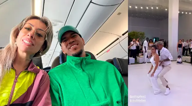 La pareja de esposos renovó sus votos y celebró con toda su familia.