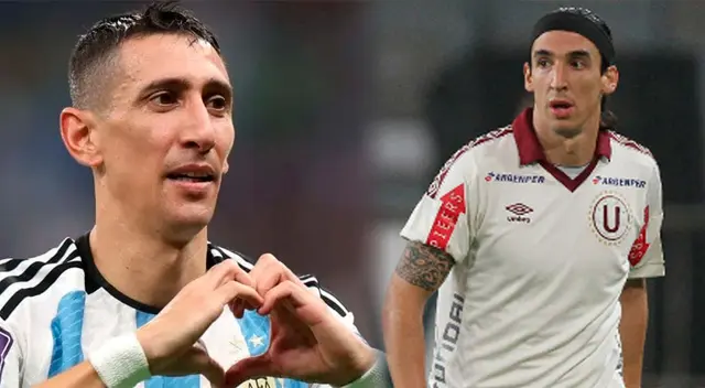 Ángel Di María se acordó de Germán Alemanno