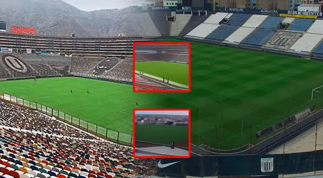 Usuarios de TikTok quedaron sorprendidos al ver su estadio favorito como un dibujo manga.