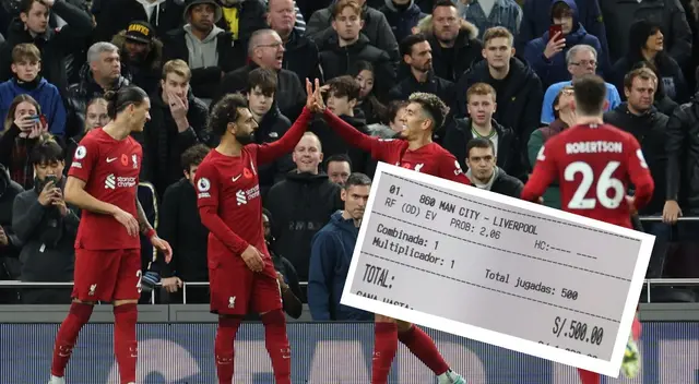 Manchester City vs. Liverpool por la EFL Cup.