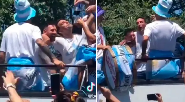 Lionel Scaloni se mostró en comprometedora situación en las celebraciones de Argentina Lionel Scaloni se mostró en comprometedora situación en las celebraciones de Argentina