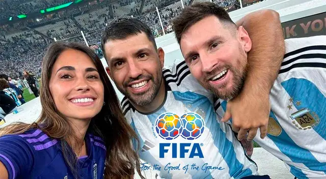 FIFA analiza sancionar a Antonella Roccuzzo y Kun Agüero