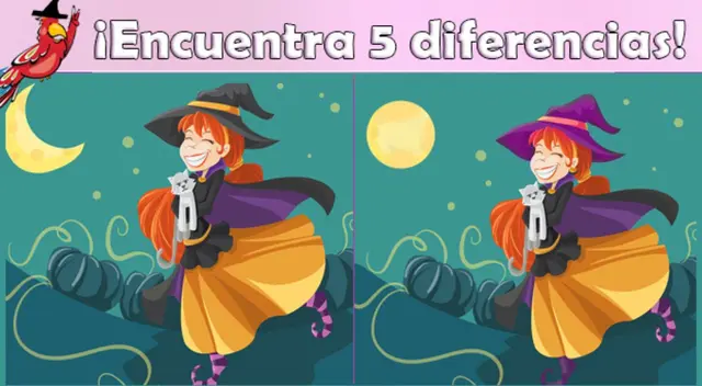 Demuestra tu agilidad visual intentando encontrar cada una de las diferencias.