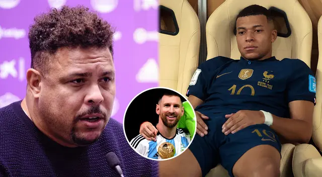 Ronaldo se lo quita a Messi: "Mbappé debería haber sido nombrado mejor jugador del Mundial" Ronaldo se lo quita a Messi: "Mbappé debería haber sido nombrado mejor jugador del Mundial"
