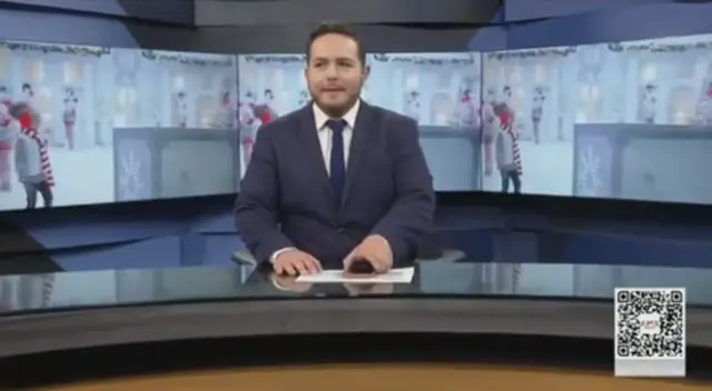 Divertido hecho sucedió, donde el propio periodista compartió el momento de su 'blooper'. Divertido hecho sucedió, donde el propio periodista compartió el momento de su 'blooper'.