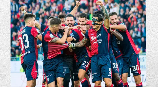 Cagliari venció 2-0 a Cosenza con gol de Gianluca Lapadula
