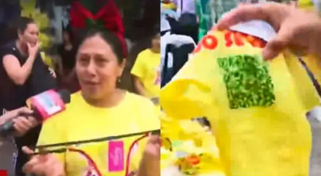 Comerciantes de Gamarra sorprenden con divertidas frases.