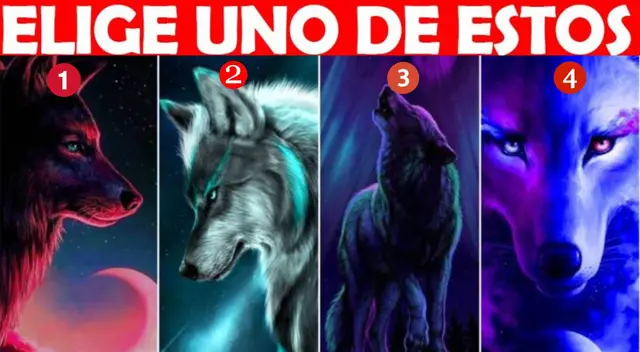 Selecciona al lobo que te represeta para conocer si tienes un carácter dominante Selecciona al lobo que te represeta para conocer si tienes un carácter dominante
