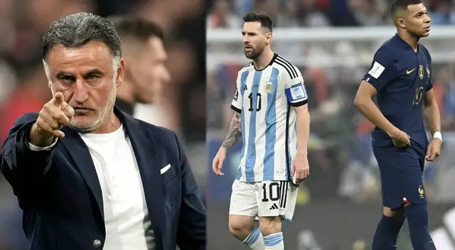 Galtier se expresa sobre la relación de Messi y Mbappé.