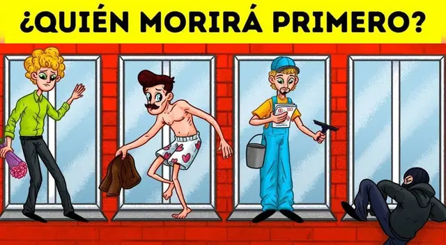 Identifica al hombre que morirá primero en la imagen viral: Tienes 7 segundos