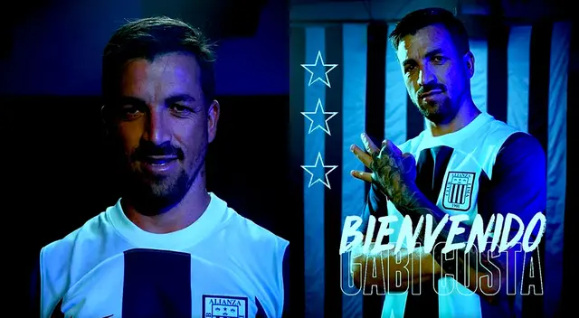Alianza Lima presentó a Gabriel Costa