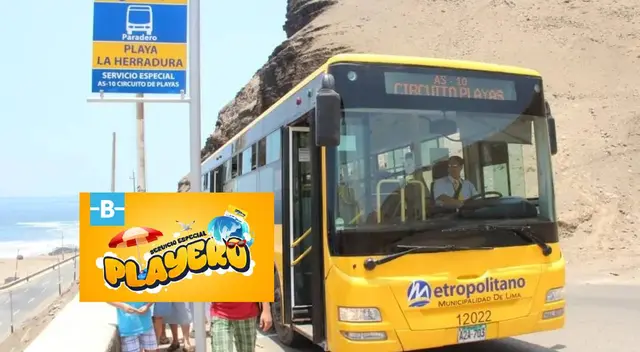 Metropolitano implementará "buses playeros" para que vayas a Chorrillos y Barranco Metropolitano implementará "buses playeros" para que vayas a Chorrillos y Barranco