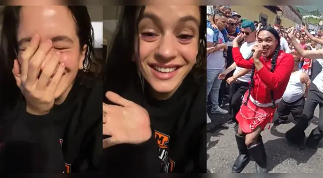 Venezolano imita a Rosalía y comparte reacción de la cantante a su parodia