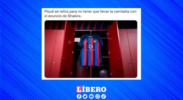El retiro de Piqué del fútbol lo hizo ser blanco de memes por su ruptura con Shakira.