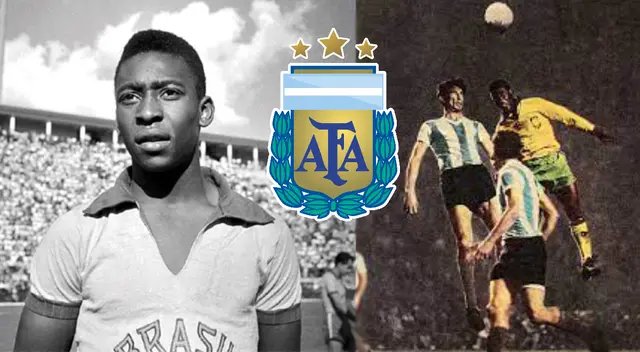 La AFA dedica sentido mensaje a Pelé.