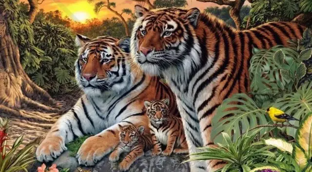 Encuentra la gran mayoría de tigres y conságrate un crack en tiempo récord Encuentra la gran mayoría de tigres y conságrate un crack en tiempo récord