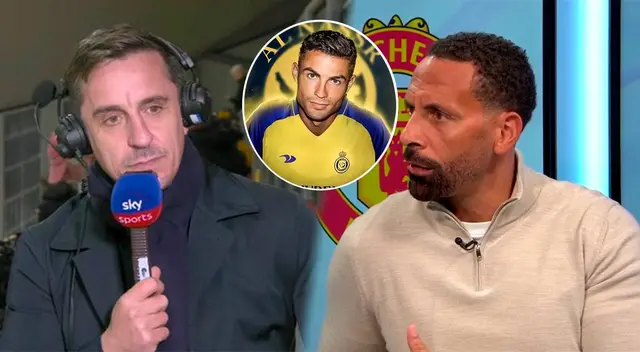 Ferdinand y Gary Neville discutieron por Cristiano Ronaldo