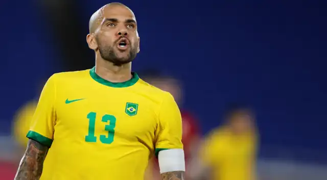 Dani Alves ganó la medalla de oro en los Juegos Olímpicos Tokio 2020.