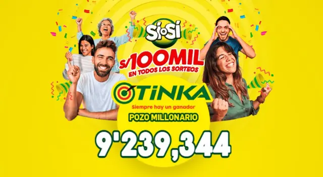 La Tinka EN VIVO hoy: Resultados del domingo 1 de enero. La Tinka EN VIVO hoy: Resultados del domingo 1 de enero.