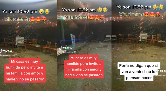 Joven quería disfrutar con sus más cercanos el inicio del 2023, pero nadie se apareció a su reunión.