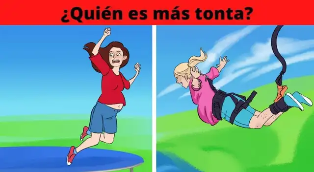 Intenta descubrir cuál de las mujeres está corriendo riesgo en este desafío viral