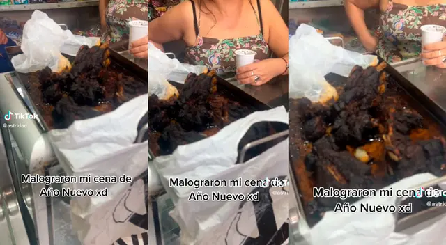 La joven pidió que le devuelvan lo que invirtió en su cena, puesto que quedó arruinada. La joven pidió que le devuelvan lo que invirtió en su cena, puesto que quedó arruinada.