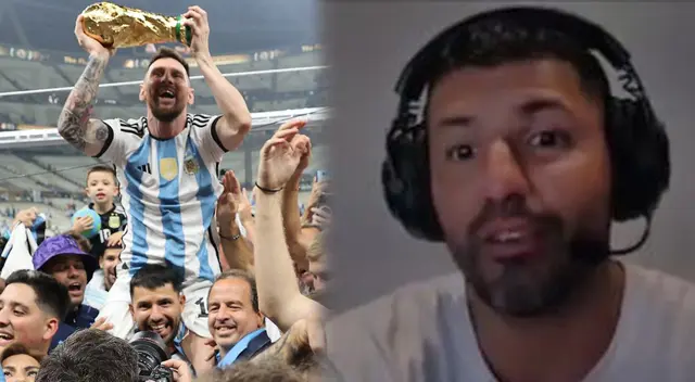 Kun Agüero contó divertida historia con Lionel Messi
