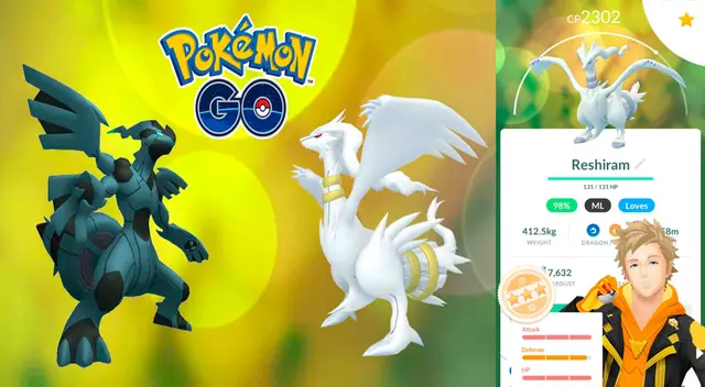 Pokémon GO: Truco para conseguir a Zekrom y Reshiram Shiny sin tener que caminar tanto Pokémon GO: Truco para conseguir a Zekrom y Reshiram Shiny sin tener que caminar tanto