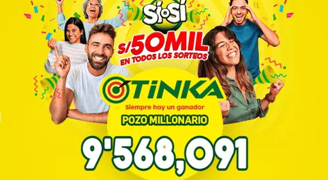 La Tinka hoy: Resultados del miércoles 4 de enero y revisa el pozo millonario del popular juego de lotería. La Tinka hoy: Resultados del miércoles 4 de enero y revisa el pozo millonario del popular juego de lotería.
