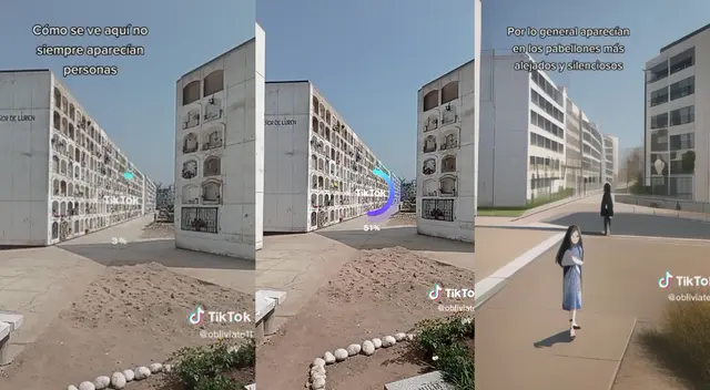 Peruano utilizó filtro anime en un cementerio y se hizo viral en TikTok.