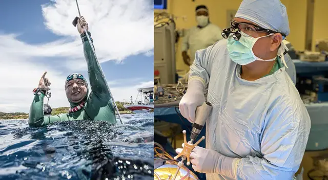 Juan Valdivia, récord nacional de apnea, orgullo nacional Juan Valdivia, récord nacional de apnea, orgullo nacional