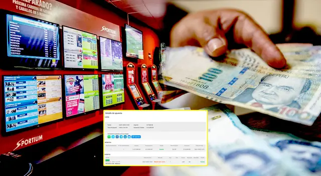 Un joven puso en juego la considerable suma de 7 mil soles y logró duplicarlo en cuestión de minutos.