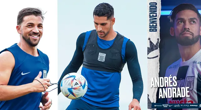 Costa, Sabbag y Andrade, refuerzos de Alianza Lima