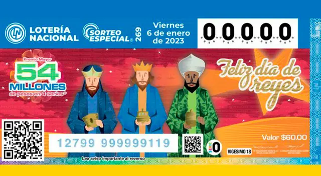 Aquí podrás encontrar los resultados del Sorteo Especial de este 6 de enero. Aquí podrás encontrar los resultados del Sorteo Especial de este 6 de enero.