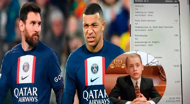 El joven podrá tener miles de soles en su cuenta si el PSG gana en su partidocontra el Chateauroux.