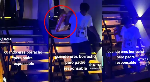 El joven fue aplaudido por no descuidar sus deberes, pese a irse de fiesta con sus amigos. El joven fue aplaudido por no descuidar sus deberes, pese a irse de fiesta con sus amigos.