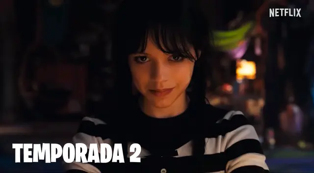 Jenna Ortega regresa en una nueva temporada de Merlina.