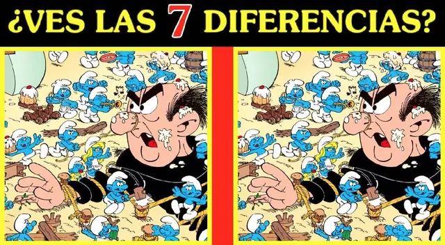 Ubica las 7 diferencias en solo 8 segundos en este desafío viral Ubica las 7 diferencias en solo 8 segundos en este desafío viral