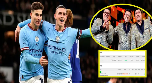 Como un golpe de suerte, el hincha acertó a los resultados del partido del Manchestar City vs. Chelsea.