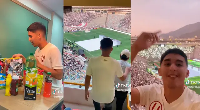 Hincha de Universitario de Deportes muestra su experiencia desde un palco del coloso de Ate en la 'Noche Crema 2023'.