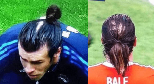  En más de un partido con sus clubes y selección, al galés se le notaron signos de pérdida del cabello. | Fuente: El Universo.
