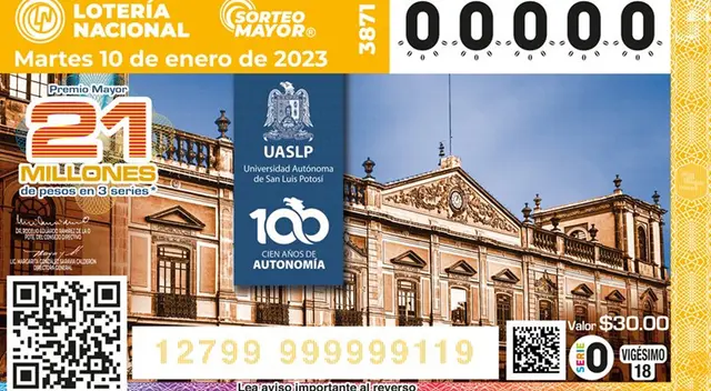 Revisa AQUÍ los números ganadores del Sorteo Mayor de la Lotería Nacional Revisa AQUÍ los números ganadores del Sorteo Mayor de la Lotería Nacional