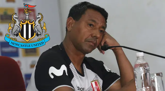 Nolberto Solano paraliza Inglaterra al asistir a partido de Newcastle United