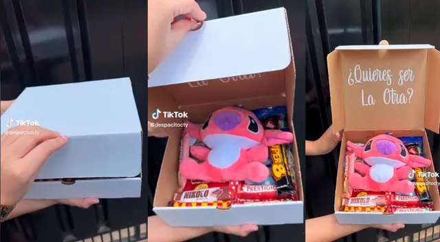 El joven 'infiel' generó un debate por su singular regalo.