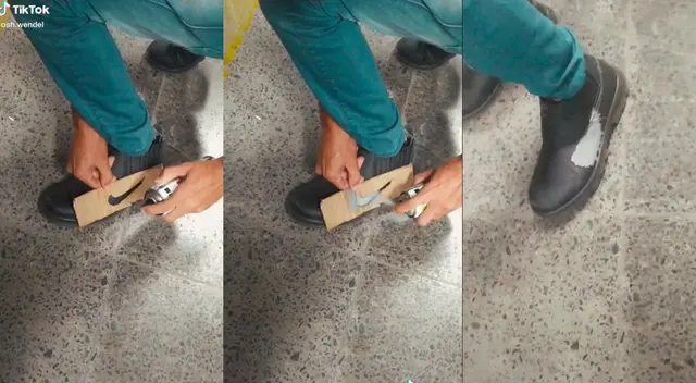 El joven creyó que lograría un buen resultado, pero terminó siendo la burla en redes sociales.