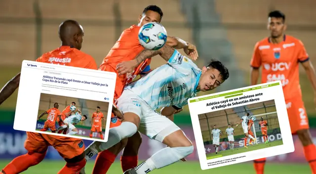 César Vallejo superó 2-1 a Atlético Tucumán César Vallejo superó 2-1 a Atlético Tucumán